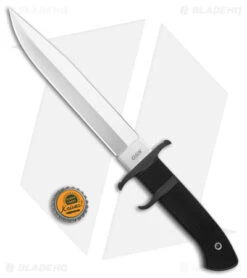 Cold Steel OSS Double-Edged Fighter Fixed Blade Knife (8.25" Satin) 39LSSC -Cold Steel Shop Cold Steel OSS Double Edged Fighter Fixed Blade Satin BHQ 6867 jr bottlecap