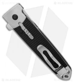 Cold Steel Oyabun Liner Lock Knife Black TPR (3.5" Satin) 26T -Cold Steel Shop Cold Steel Oyabun Liner Lock Knife Black TPR 3.5 Satin 26T BHQ 121201 LS Side