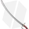 Cold Steel Polish Saber W/ Red Leather Scabbard (32" Satin) 88RPS -Cold Steel Shop Cold Steel Polish Saber Red Leather Scabbard Satin BHQ 44224 er