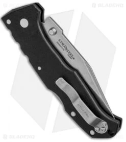 Cold Steel Pro Lite Clip Point Tri-Ad Lock Knife Black GFN (3.5" SW) CS-20NSC -Cold Steel Shop Cold Steel Pro Lite Clip Point Black 20NSC BHQ 51988 jr side