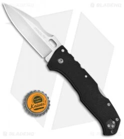 Cold Steel Pro Lite Sport Tri-Ad Lock Knife Black GFN (3.5" Stonewash) CS-20NU -Cold Steel Shop Cold Steel Pro Lite Pro GFN Black Sport 20NU BHQ 51991 jr bottlecap 2