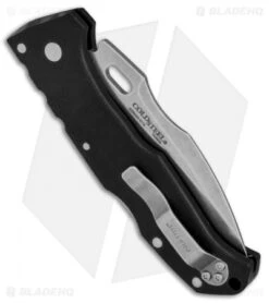 Cold Steel Pro Lite Sport Tri-Ad Lock Knife Black GFN (3.5" Stonewash) CS-20NU -Cold Steel Shop Cold Steel Pro Lite Pro GFN Black Sport 20NU BHQ 51991 jr side