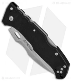 Cold Steel Pro Lite Sport Tri-Ad Lock Knife Black GFN (3.5" Stonewash) CS-20NU -Cold Steel Shop Cold Steel Pro Lite Pro GFN Black Sport 20NU BHQ 51991 jr spine