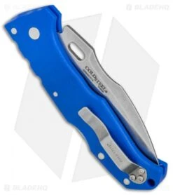 Cold Steel Pro Lite Sport Tri-Ad Lock Knife Blue GFN (3.5" Satin) 20NVLU -Cold Steel Shop Cold Steel Pro Lite Pro GFN Blue Sport 20NVLU BHQ 51993 jr side 2