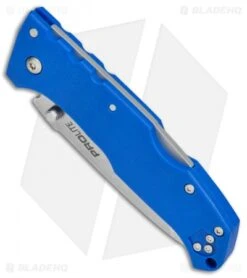 Cold Steel Pro Lite Tanto Tri-Ad Lock Knife Blue GFN (3.5" Satin) 20NSTLU -Cold Steel Shop Cold Steel Pro Lite Pro GFN Blue Tanto 20NSTLU BHQ 51990 jr spine