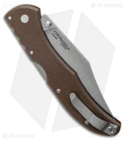 Cold Steel Range Boss Tri-Ad Lock Knife Flat Dark Earth Zy-Ex (4" Stonewash) -Cold Steel Shop Cold Steel Range Boss Tri Ad Lock Knife Flat Dark Earth Zy Ex 4 Satin 20KR7 LS Side