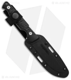 Cold Steel Razor Tek Fixed Blade Knife Black GFN (4" Satin) -Cold Steel Shop Cold Steel Razorback FB Knife Black GFN 4in Satin BHQ 140012 td sheath