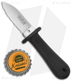 Cold Steel Ready Edge Fixed Blade Neck Knife (2" Satin Full Serr) 42NS -Cold Steel Shop Cold Steel Ready Edge Neck Knife Satin Full Serr 42NS BHQ 71279 jr bottlecap
