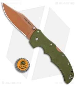 Cold Steel Recon 1 Clip Point Lockback Knife Desert Warrior G-10 (4" Copper) -Cold Steel Shop Cold Steel Recon 1 CP LB Desert Warrior G 10 Copper 27UAC BHQ 100068 jr bottlecap