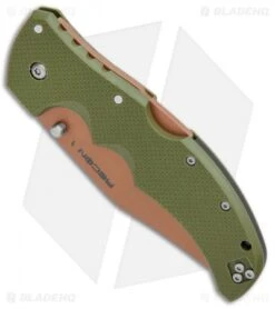 Cold Steel Recon 1 Clip Point Lockback Knife Desert Warrior G-10 (4" Copper) -Cold Steel Shop Cold Steel Recon 1 CP LB Desert Warrior G 10 Copper 27UAC BHQ 100068 jr spine