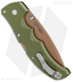 Cold Steel Recon 1 Spear Point Lockback Knife Desert Warrior G-10 (4" Copper) -Cold Steel Shop Cold Steel Recon 1 SP LB Desert Warrior 27UAS BHQ 100069 jr side