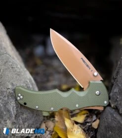 Cold Steel Recon 1 Spear Point Lockback Knife Desert Warrior G-10 (4" Copper) -Cold Steel Shop Cold Steel Recon 1 Spear Point Lockback Knife Desert Warrior G 10 Copper BHQ 100069 kp cave web