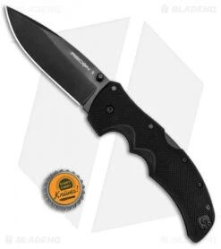 Cold Steel Recon 1 Lockback Knife Black G-10 (4" Black CPM-S35VN) CS27BS -Cold Steel Shop Cold Steel Recon 1 Standard CPM S35VN CS27BS BHQ 83442 jr bottlecap