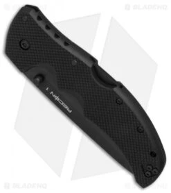 Cold Steel Recon 1 Tanto Lockback Knife G-10 (4" Black CPM-S35VN) 27BT -Cold Steel Shop Cold Steel Recon 1 Tanto G10 black BHQ 80755 er spine