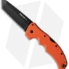 Cold Steel Recon 1 Tanto Lockback Knife Orange G-10 (4" Black) -Cold Steel Shop Cold Steel Recon 1 Tanto Point Plain Edge Orange Black BHQ 176947 jr