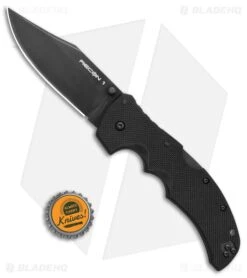 Cold Steel Recon 1 Clip Point Lockback Knife G-10 (4" Black CPM-S35VN) 27BC 9 Cold Steel Recon 1 Clip Point Lockback Knife G-10 (4" Black CPM-S35VN) 27BC -Cold Steel Shop Cold Steel Recon 1 clip point black G10 black BHQ 80754 er bottlecap jr large