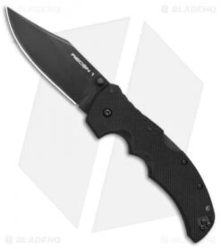 Cold Steel Recon 1 Clip Point Lockback Knife G-10 (4" Black CPM-S35VN) 27BC
