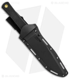 Cold Steel Recon Scout Combat Fixed Blade Knife Black Kraton (7.5" Satin) 37RS -Cold Steel Shop Cold Steel Recon Scout Combat Fixed Blade BHQ 121215 jr sheath