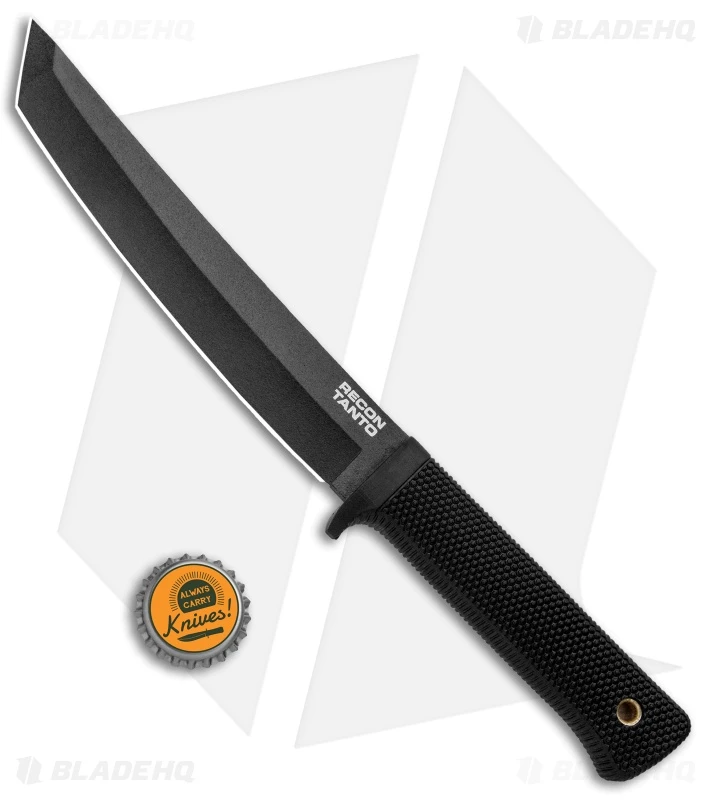 Cold Steel Recon Tanto Fixed Blade Knife (7" Black SK-5) 49LRT 6 Cold Steel Recon Tanto Fixed Blade Knife (7" Black SK-5) 49LRT - Image 4