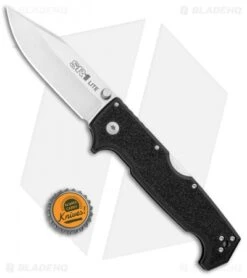 Cold Steel SR1 Lite Tri-Ad Lock Knife Black Griv-Ex (4" Satin) 62K1 10 Cold Steel SR1 Lite Tri-Ad Lock Knife Black Griv-Ex (4" Satin) 62K1 -Cold Steel Shop Cold Steel SR1 Lite Tri Ad Black Griv Ex Satin 62K1 BHQ 106721 jr bottlecap