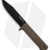 Cold Steel SRK-C Compact Fixed Blade Knife Dark Earth Kray-Ex (5" Black SK-5)