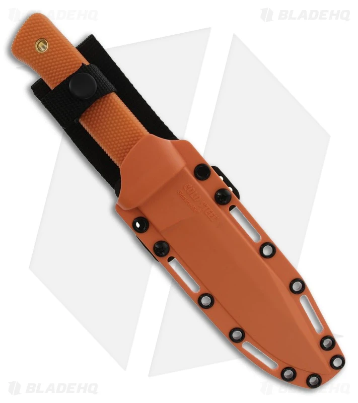 Cold Steel SRK Fixed Blade Knife Orange Kray-Ex (6" Black) 5 Cold Steel SRK Fixed Blade Knife Orange Kray-Ex (6" Black) - Image 3