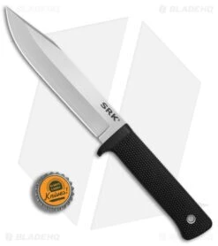 Cold Steel SRK Survival Rescue Fixed Blade Tactical Knife (6" San Mai) 35AN -Cold Steel Shop Cold Steel SRK Search Rescue Tactical San Mai BHQ 80436 er bottlecap large