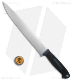 Cold Steel Slicer Fixed Blade Kitchen Knife (9" Satin) 59KSSLZ 7 Cold Steel Slicer Fixed Blade Kitchen Knife (9" Satin) 59KSSLZ -Cold Steel Shop Cold Steel Slicer Kitchen Knife CS59KSLZ BHQ 44099 jr bottlecap