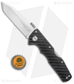 Cold Steel Storm Cloud Tri-Ad Lock Knife G-10/CF (3.5" Satin 20CV) 21TU -Cold Steel Shop Cold Steel Storm Cloud Tri Ad Lock G 10 CF Satin 21TU BHQ 80424 jr bottlecap