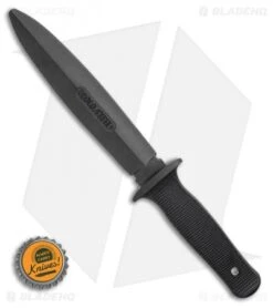 Cold Steel Trainer Fixed Blade Knife (6.3" Black) 92R10D -Cold Steel Shop Cold Steel Trainer Fixed Blade Knife 6.3 Black 92R10D BHQ 44319 LS Bottlecap