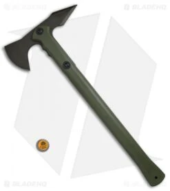 Cold Steel Trench Hawk Drop Forged Axe OD Green - 90PTHG -Cold Steel Shop Cold Steel Trench Hawk Drop Forged Axe OD Grn 90PTHGZ BHQ 52038 jr bottlecap