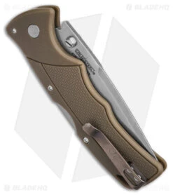 Cold Steel Verdict Tri-Ad Lock Knife Spear Point FDE GFN (3" SW) -Cold Steel Shop Cold Steel Verdict Tri AD Lock Knife Spear point FDE GFN 3in SW BHQ 139977 td side