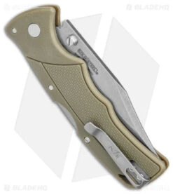 Cold Steel Verdict Clip Point Tri-Ad Lock Knife FDE GFN (3" Stonewash) 8 Cold Steel Verdict Clip Point Tri-Ad Lock Knife FDE GFN (3" Stonewash) -Cold Steel Shop Cold Steel Verdict Tri Ad CP FDE GFN SW BHQ 139974 jr side