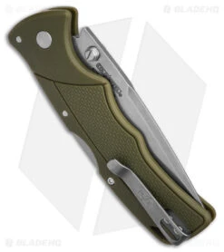 Cold Steel Verdict Tri-Ad Lock Knife Spear Point OD Green GFN (3" SW) 8 Cold Steel Verdict Tri-Ad Lock Knife Spear Point OD Green GFN (3" SW) -Cold Steel Shop Cold Steel Verdict Tri Ad Lock Knife Spear Point OD Green GFN 3in SW BHQ 139978 td side