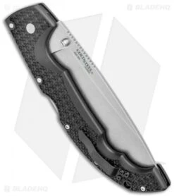 Cold Steel Voyager XL Drop Point Tri-Ad Lockback Knife (5.5" Stonewash) 29AXB -Cold Steel Shop Cold Steel Voyager XL DP Tri Ad LB SW 29AXB BHQ 121210 jr side