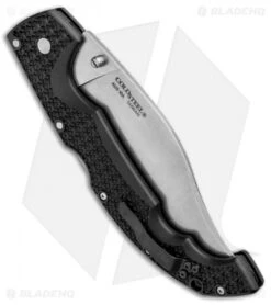 Cold Steel Voyager XL Vaquero Tri-Ad Lock Knife (5.5" SW Full Serr AUS-10A) -Cold Steel Shop Cold Steel Voyager XL Tri Ad SW Full Serr 29AXVS BHQ 94164 jr side