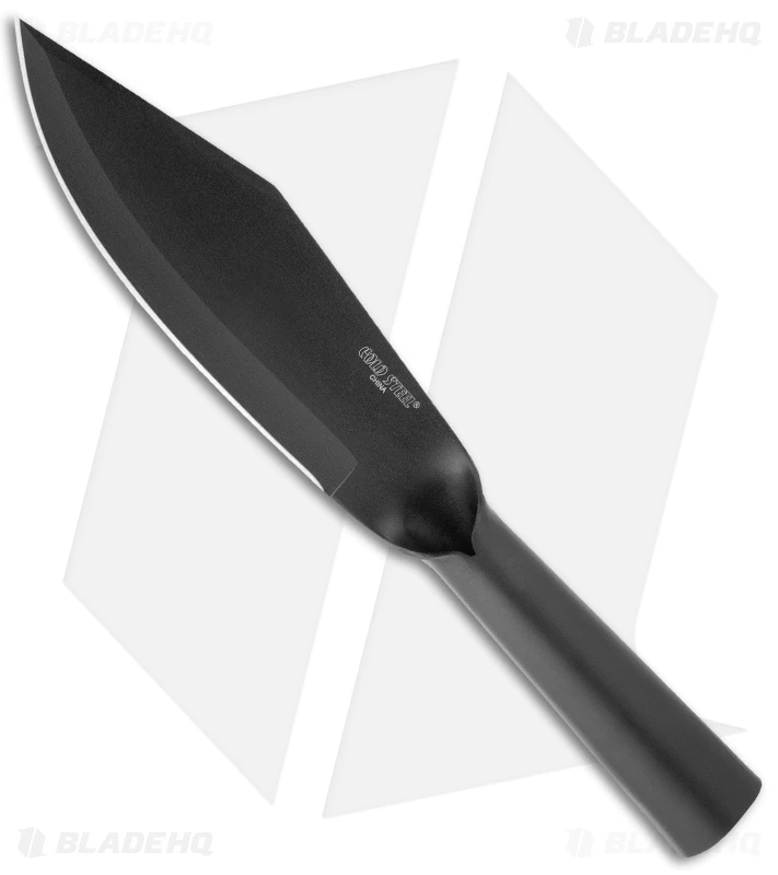 Cold Steel Bowie Blade Bushman Knife + Sheath & Fire Steel (7" Black) 95BBUSK 3 Cold Steel Bowie Blade Bushman Knife + Sheath & Fire Steel (7" Black) 95BBUSK