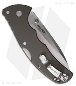 Cold Steel Code-4 Spear Point Knife Folder (3.5" Satin Serr) 58TPSH 5 Cold Steel Code-4 Spear Point Knife Folder (3.5" Satin Serr) 58TPSH -Cold Steel Shop cold steel code 4 spear 58tps back