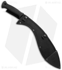 Cold Steel Kukri Plus Machete Fixed Blade Knife (13" Black) 97KMPS -Cold Steel Shop cold steel kukri plus machete black sheath jm large