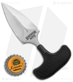 Cold Steel Safe Maker II Push Dagger Knife (3.25" Satin) 12DCST -Cold Steel Shop cold steel safe maker ii 12DCST BHQ 2437 jr bottlecap large