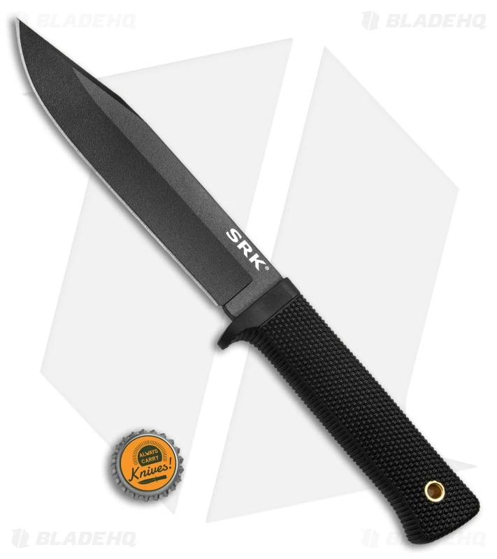 Cold Steel SRK Survival Rescue Knife Tactical Fixed Blade (6" Black SK-5) 6 Cold Steel SRK Survival Rescue Knife Tactical Fixed Blade (6" Black SK-5) - Image 4